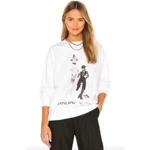 Anine Bing x Terry O’Neill David Bowie Ramona Sweatshirt Size XS